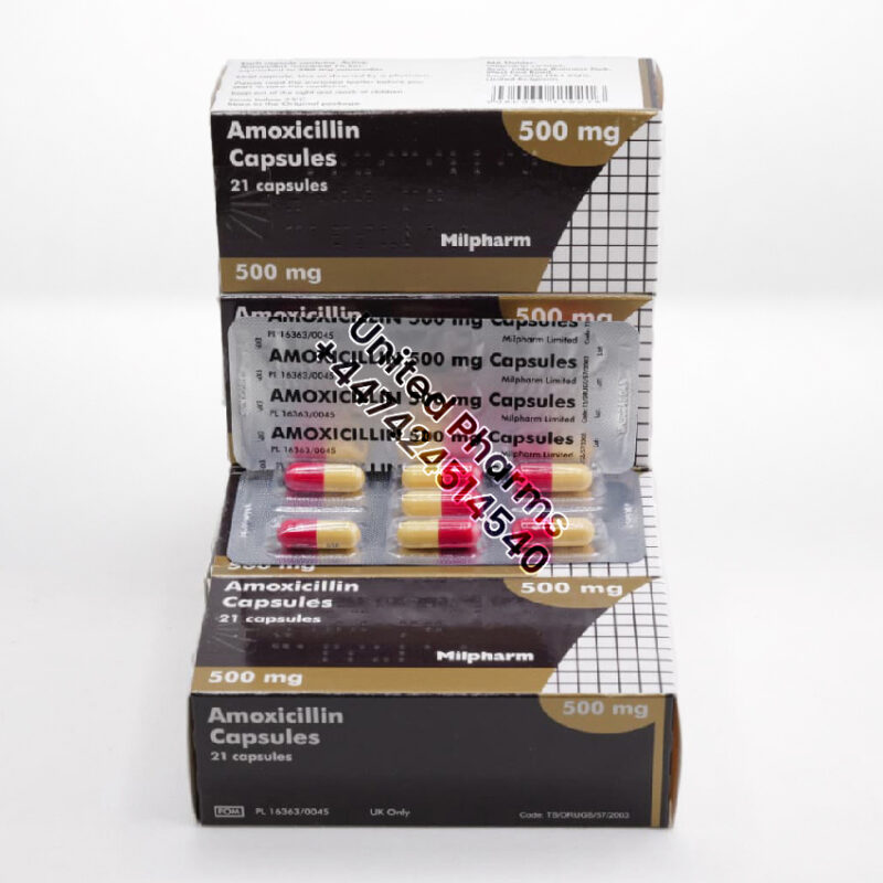 Amoxicillin 500mg | Milpharm – (21 Tablets) United Pharms Amoxicillin 500mg | Milpharm – (21 Tablets) - United Pharms