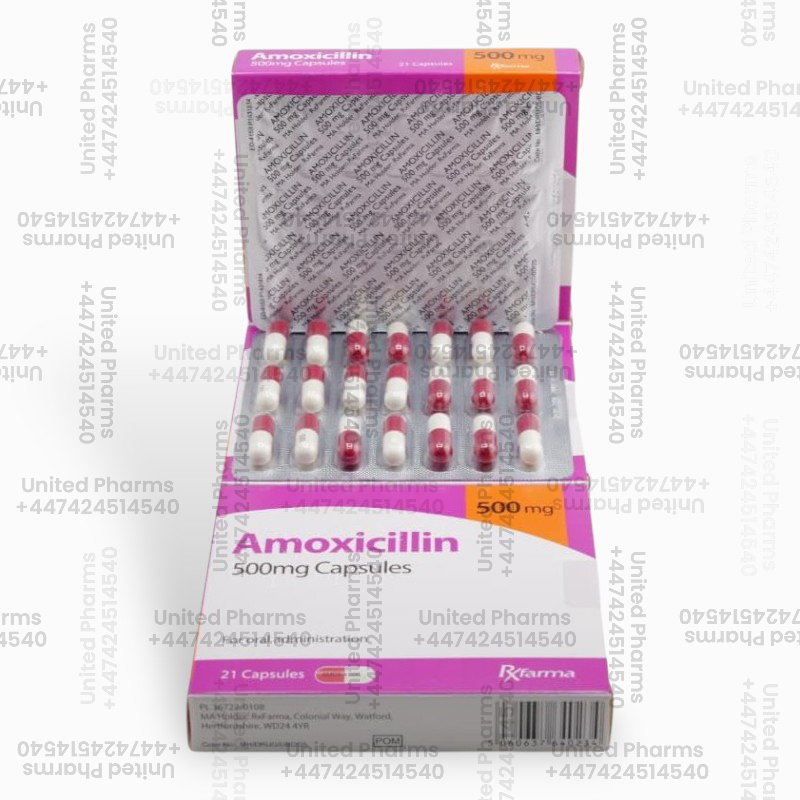 Amoxicillin 500mg | RXfarma – (21 Capsules)  -  United Pharms