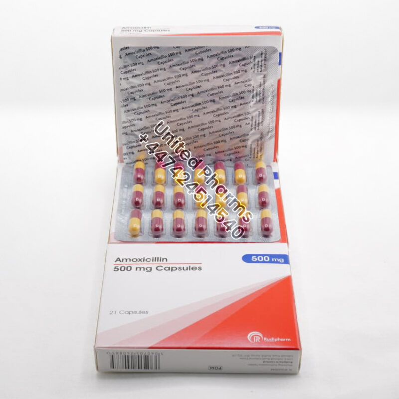 Amoxicillin 500mg | Rudipharm – (21 Capsules)  -  United Pharms