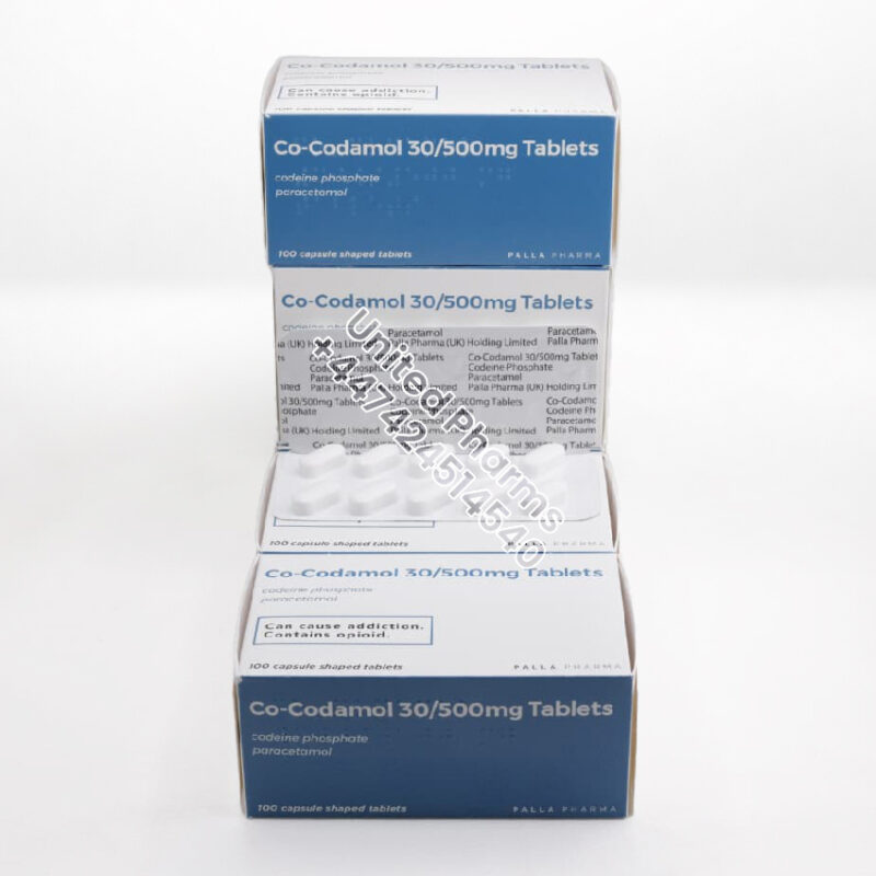 Co-codamol 30/500mg | Palla Pharma – (100 Tablets)  -  United Pharms