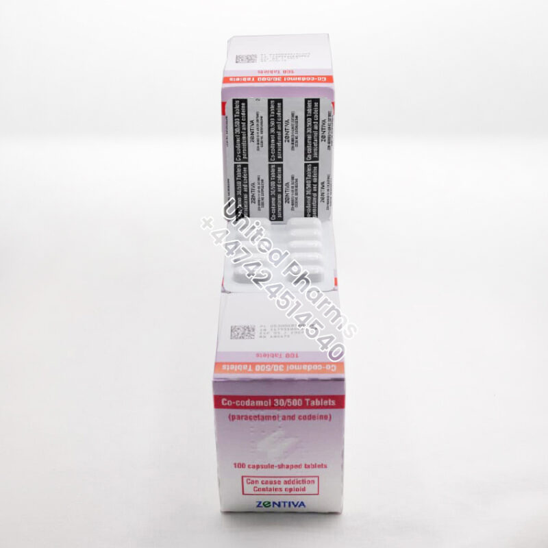 Co-codamol 30/500mg Tablets | Zentiva – (100 Tablets)  -  United Pharms