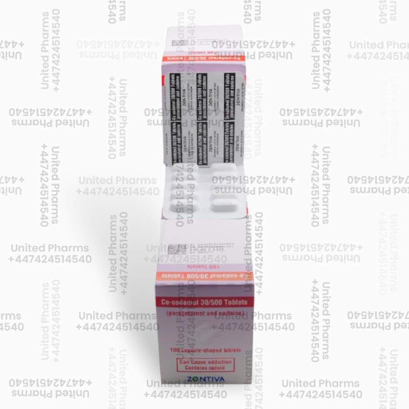 Co-codamol 30/500mg Tablets | Zentiva – (100 Tablets)  -  United Pharms