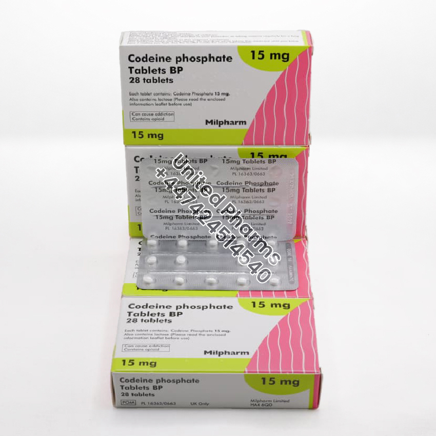 Codeine Phosphate 15mg | Milpharm – (28 Tablets) United Pharms 3 Codeine Phosphate 15mg | Milpharm – (28 Tablets) - United Pharms 3