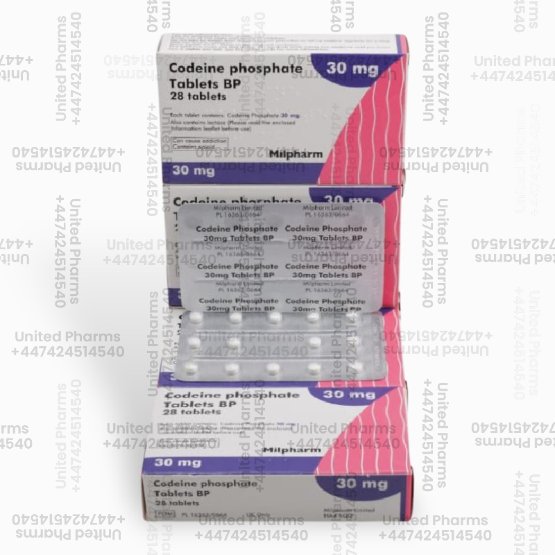 Codeine Phosphate 30mg | Milpharm – (28 Tablets)  -  United Pharms