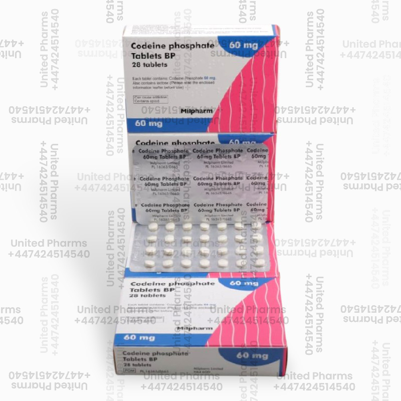 Codeine Phosphate 60mg | Milpharm – (28 Tablets)  -  United Pharms