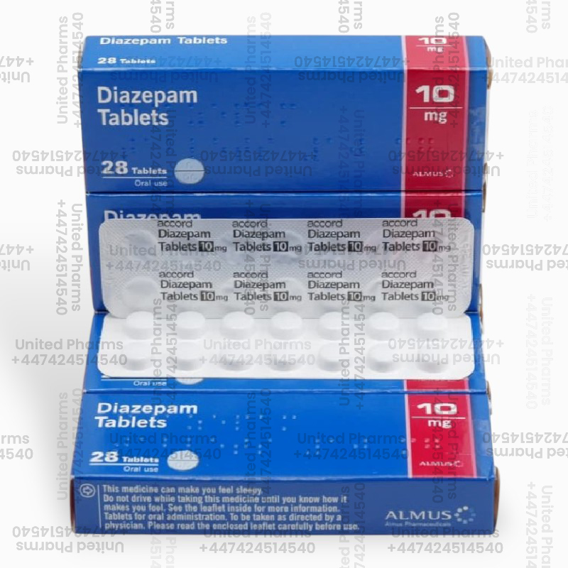 Diazepam 10mg | Almus – (28 Tablets)  -  United Pharms