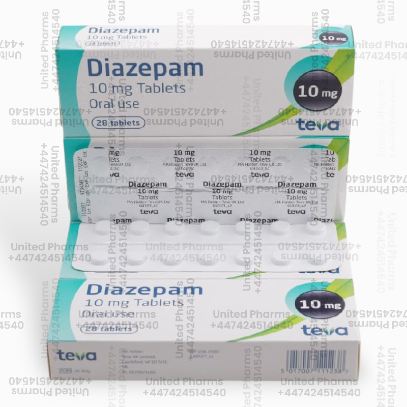 Diazepam 10mg | Teva – (28 Tablets)  -  United Pharms