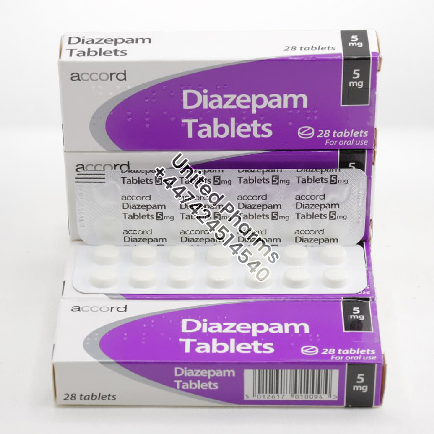 Diazepam 5mg | Accord – (28 Tablets) United Pharms 3 Diazepam 5mg | Accord – (28 Tablets) - United Pharms 3