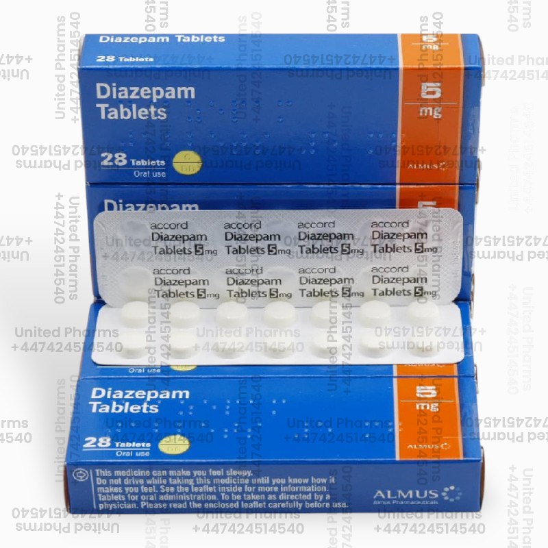 Diazepam 5mg | Almus – (28 Tablets)  -  United Pharms