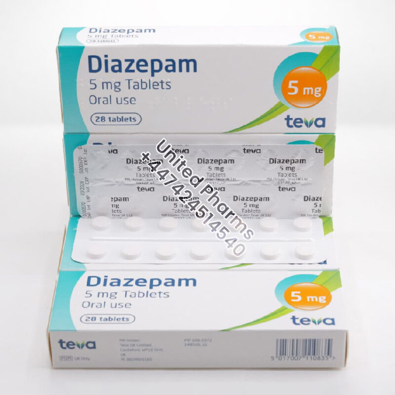 Diazepam 5mg | Teva – (28 Tablets)  -  United Pharms