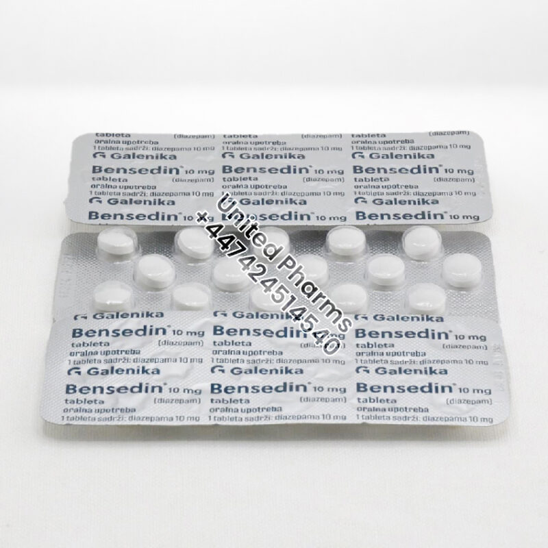 Diazepam Bensedin 10mg | Galenika – (30 Tablets)  -  United Pharms