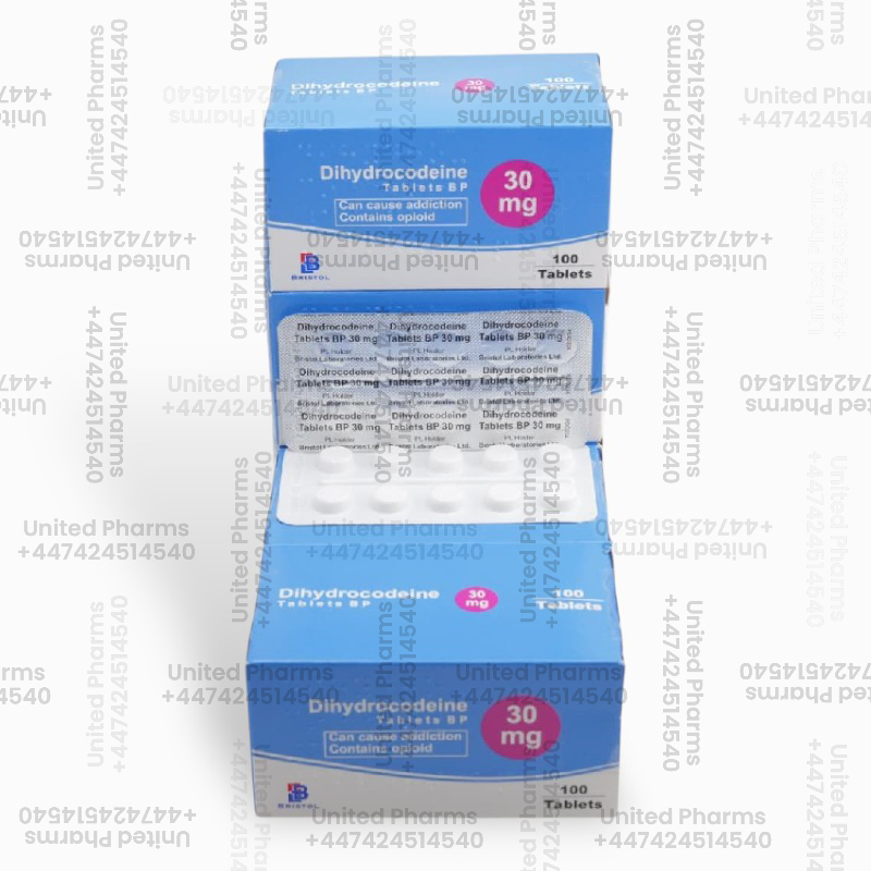 Dihydrocodeine 30mg | Bristol – (100 Tablets)  -  United Pharms