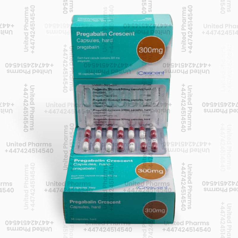 Pregabalin 300mg | Crescent – (56 Capsules)  -  United Pharms