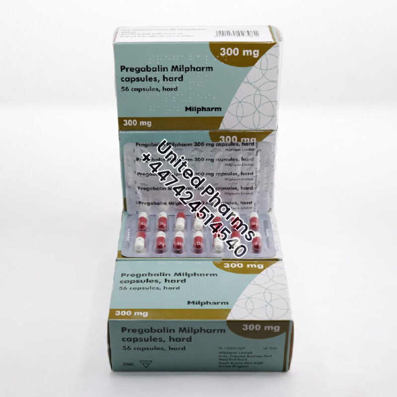Pregabalin 300mg | Milpharm – (56 Capsules)  -  United Pharms