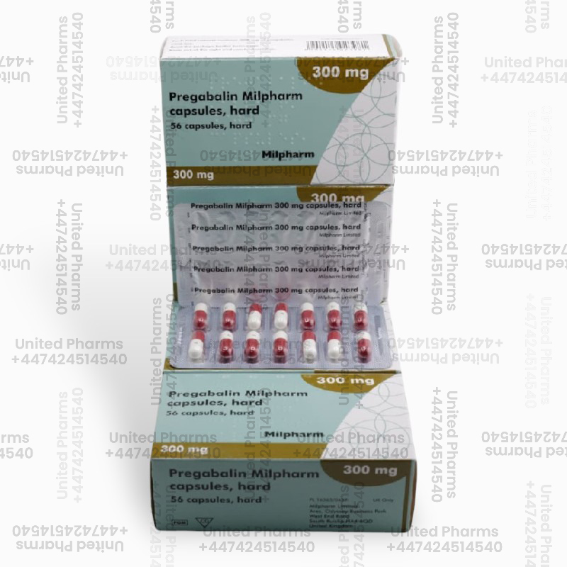 Pregabalin 300mg | Milpharm – (56 Capsules)  -  United Pharms