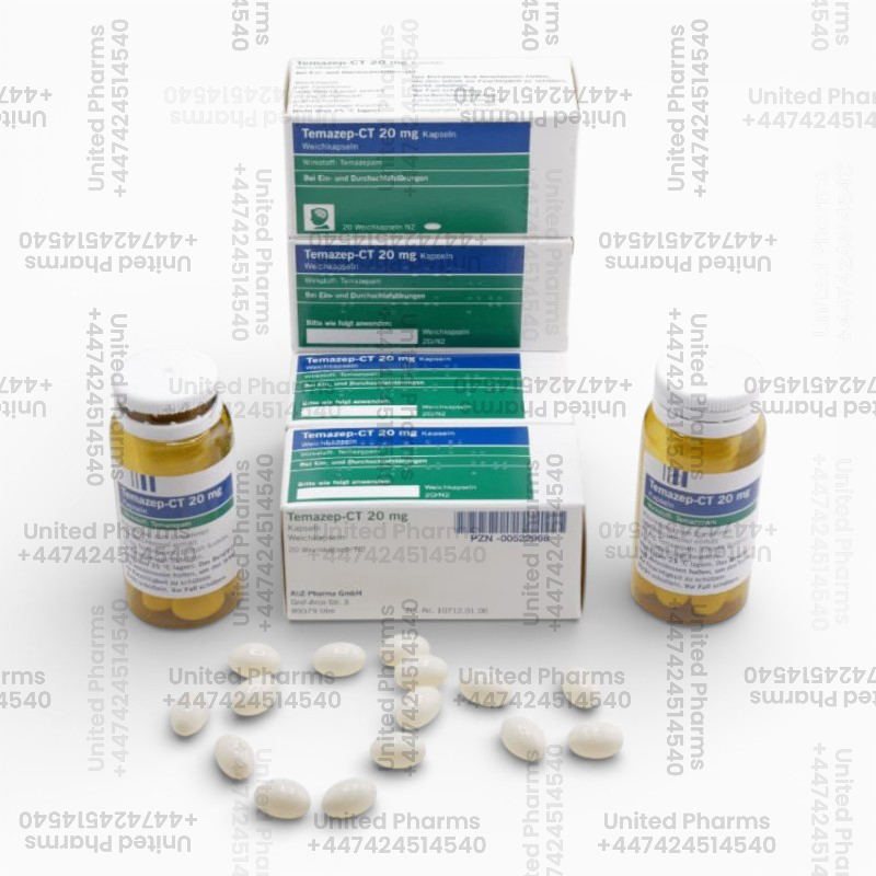 Temazep CT 20mg | Arzneimittel – (30 Capsules)  -  United Pharms