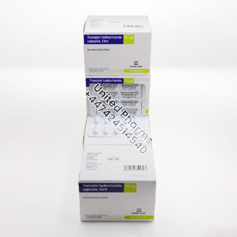 Tramadol Hydrochloride 50mg | Brown & Burk – (100 Tablets) United Pharms Tramadol Hydrochloride 50mg | Brown & Burk – (100 Tablets) - United Pharms