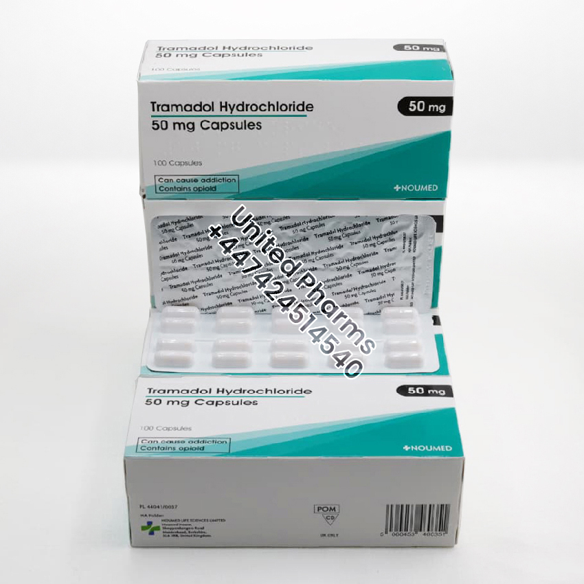 Tramadol Hydrochloride 50mg | Noumed – (100 Capsules) United Pharms 3 Tramadol Hydrochloride 50mg | Noumed – (100 Capsules) - United Pharms 3
