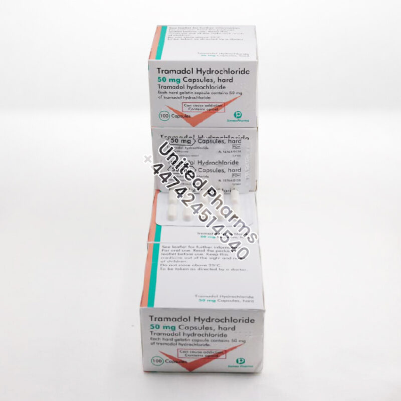 Tramadol Hydrochloride 50mg | Somex Pharma – (100 Capsules)  -  United Pharms