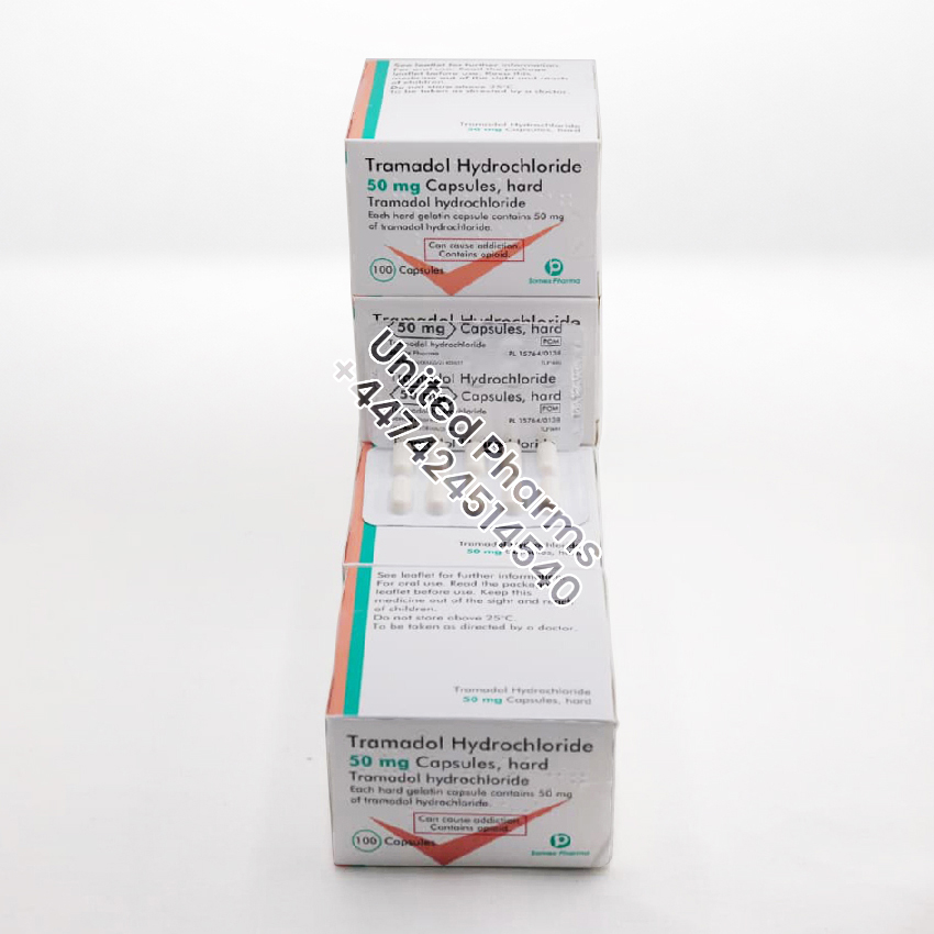Tramadol Hydrochloride 50mg | Somex Pharma – (100 Capsules) United Pharms 3 Tramadol Hydrochloride 50mg | Somex Pharma – (100 Capsules) - United Pharms 3