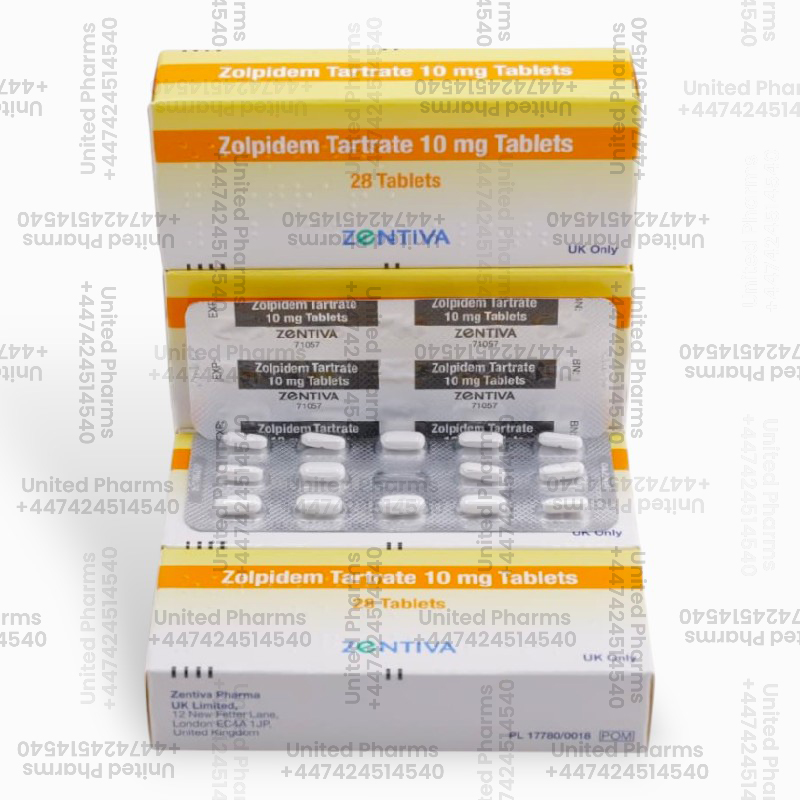 Zolpidem Tartrate 10mg | Zentiva – (28 Tablets)  -  United Pharms