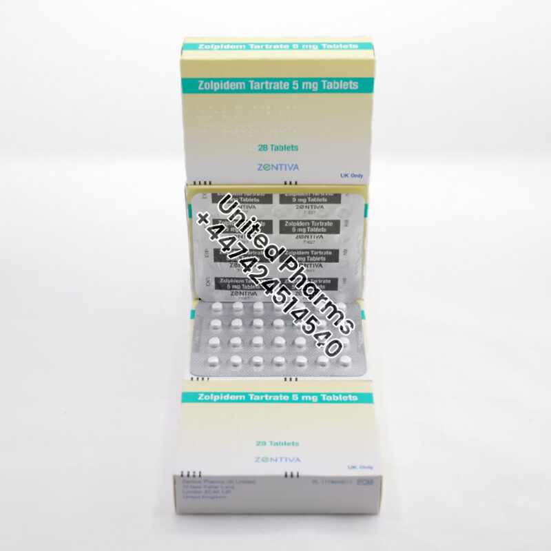 Zolpidem Tartrate 5mg | Zentiva – (28 Tablets)  -  United Pharms