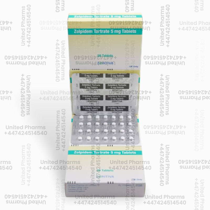 Zolpidem Tartrate 5mg | Zentiva – (28 Tablets)  -  United Pharms