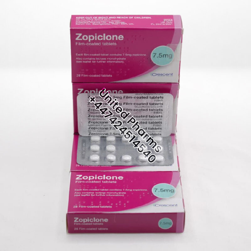 Zopiclone 7.5mg | Crescent – (28 Tablets)  -  United Pharms