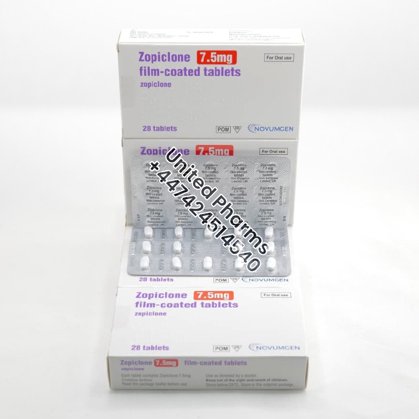 Zopiclone 7.5mg | Novumgen – (28 Tablets) United Pharms 3 Zopiclone 7.5mg | Novumgen – (28 Tablets) - United Pharms 3